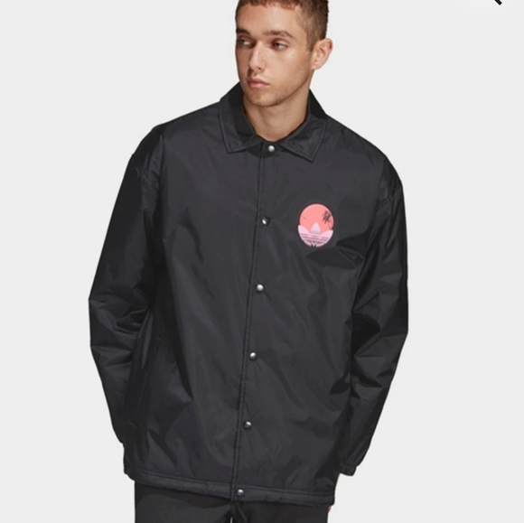 adidas tropical coach jacket